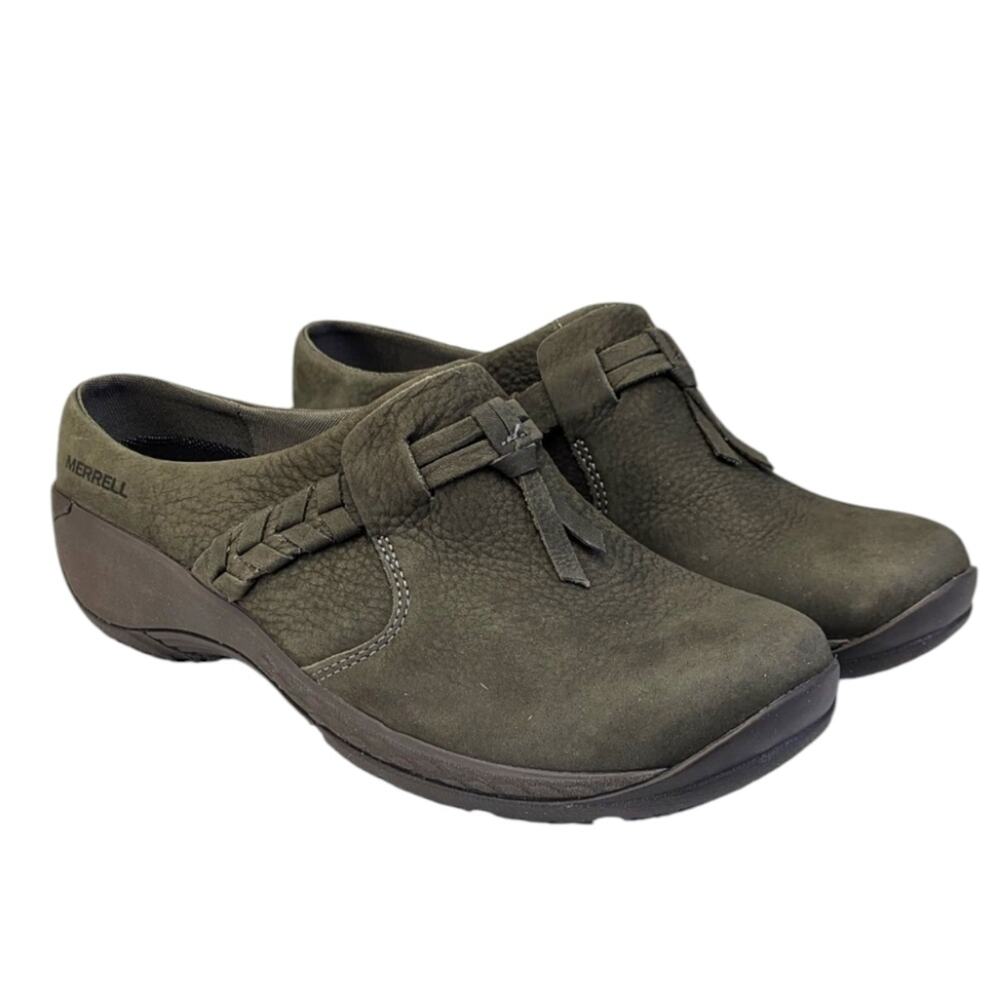 Merrell Encore Braided Slide Q2 Clogs GUC Size 6   S3949